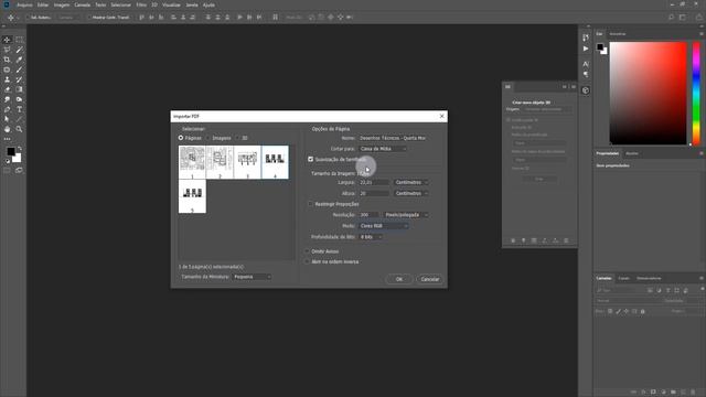 Photoshop | Abrindo arquivo PDF na Escala смотреть онлайн