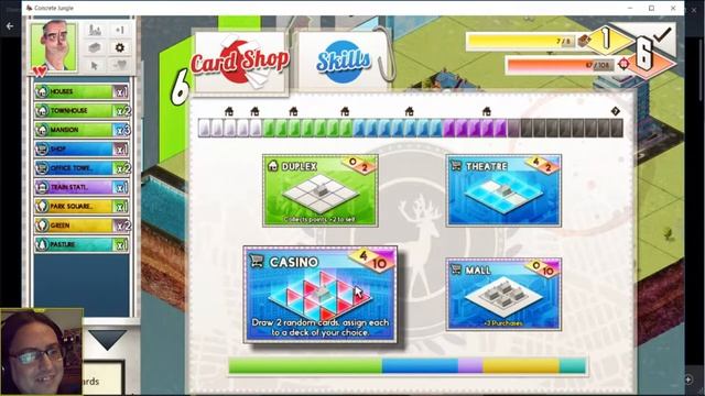 Concrete Jungle Single Play Sim City Building Casual Card Game #ConcreteJungle смотреть онлайн