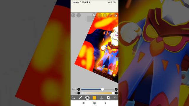 Как сделать топ аву БРАВЛ СТАРС. В ибис пэинте!