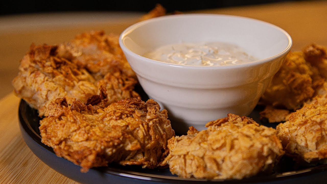 Nuggets in breaded chips + SAUCE смотреть онлайн