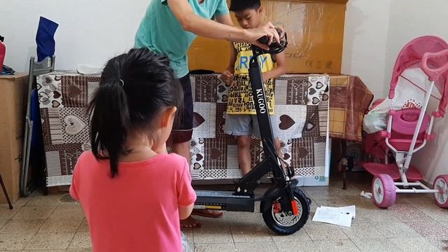 unboxing "kugoo m4 pro.. смотреть онлайн