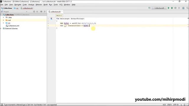 #328 Kotlin Tutorial | setOf() смотреть онлайн