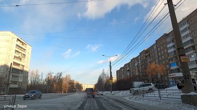 ВАГОНКА улица Зари АВТО прогулка январь 2022 смотреть онлайн