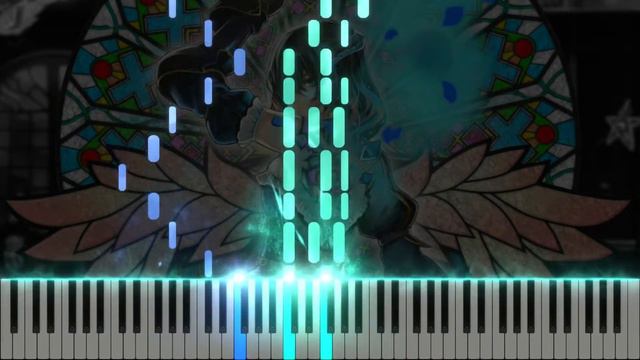 Voyage of Promise (Bloodstained: Ritual of the Night) - Synthesia / Piano Tutorial смотреть онлайн