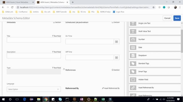 Metadata Schema in AEM Assets. смотреть онлайн