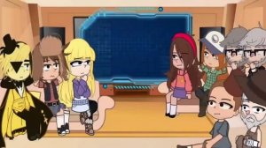 //Реакция Гравити Фолз на тик ток//2 часть//Gacha club//Liza// #2023