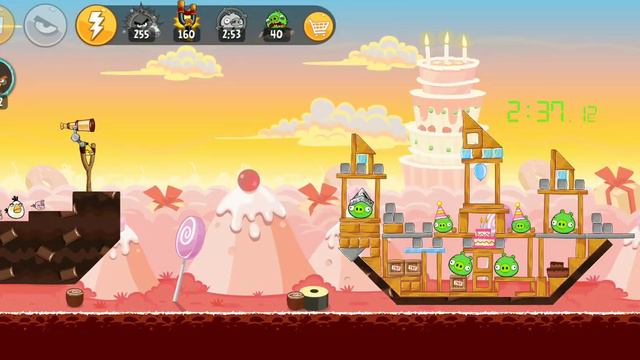 Angry Birds Classic PowerUp Birdday Party 3 5:15s смотреть онлайн