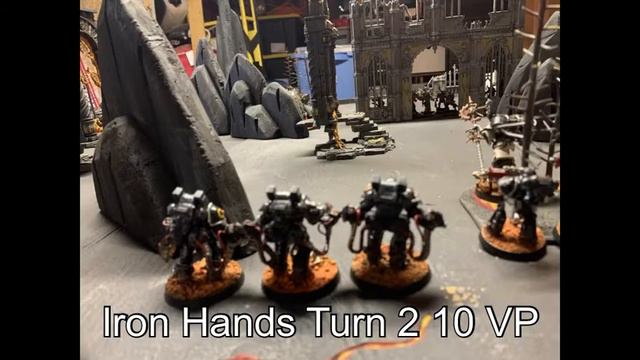 Crusade Battle Report Death Guard vs Iron Hands смотреть онлайн