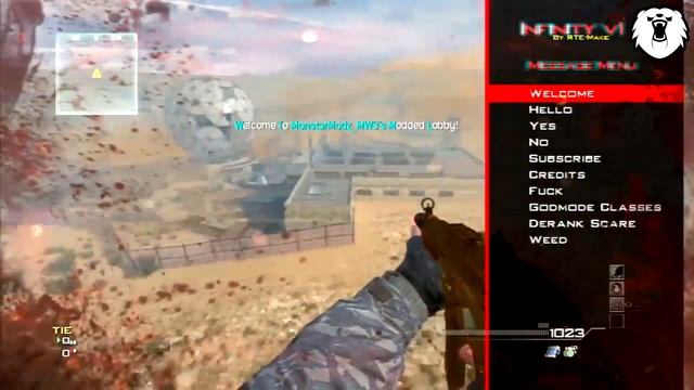 [PS3/MW3/1.24] Infinity - SPRX Mod Menu + Download! смотреть онлайн
