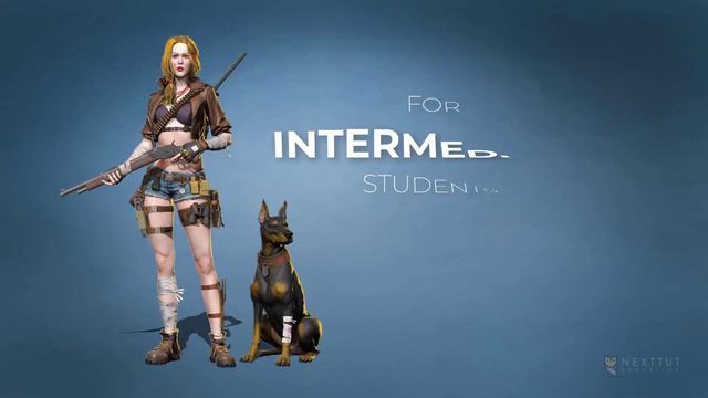 Girl And Dog Creation course promo video смотреть онлайн