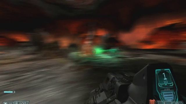 DooM 3: BFG Edition ☠Без ранений☠ #27 ФИНАЛ, Кибердемон босс. Главный раскоп смотреть онлайн