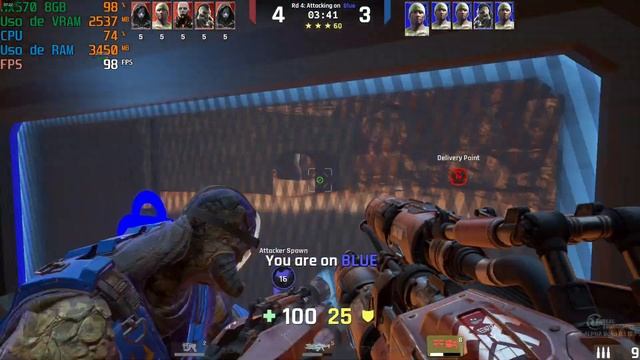 PC GAMING unreal tournement PC i3 7100 + RX570 8GB + 4GB DDR4 смотреть онлайн