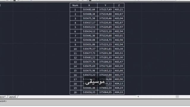 Comment Importer les points (XYZ) sous Excel vers AutoCad смотреть онлайн