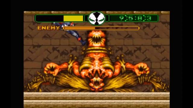 Super Nintendo (Snes) 16-bit Spawn Битва с Боссами