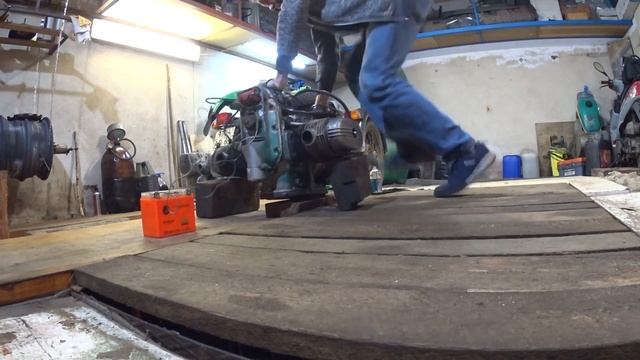 Лечение двигателя Урал .....димексидом! смотреть онлайн