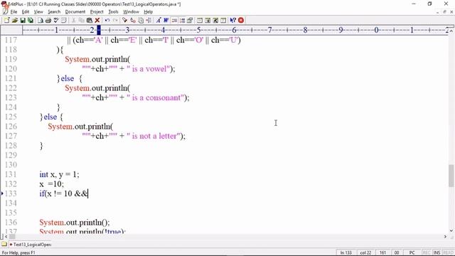 [Java Tutorial]:Java Logical Operator in detail with example part2 (14/10/2020) смотреть онлайн