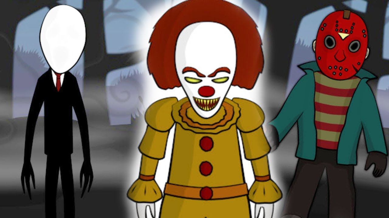 Часть 2 САМЫЙ СТРАШНЫЕ ХОРРОР БОССЫ веселый летсплей #ФГТВ