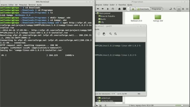 Instalando Xampp em Linux - x64 e x86 Atualizado смотреть онлайн