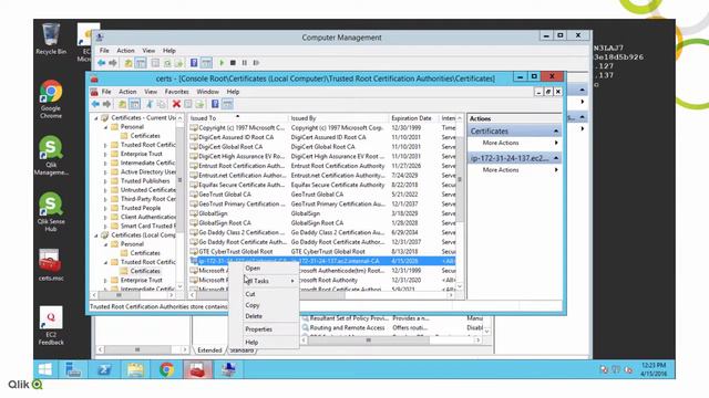 Qlik Sense 2.x.x Change Qlik Sense Hostname