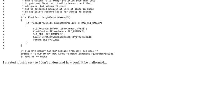 What causes patch: \*\*\*\* malformed patch at line смотреть онлайн