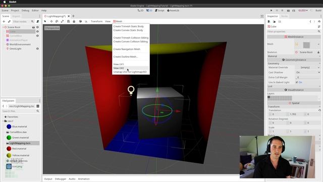 Godot Lighting - Baked Lightmaps - Tutorial смотреть онлайн