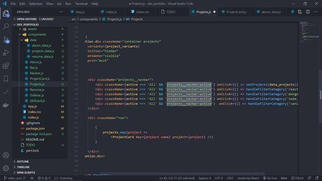 ? #Final Part -Portfolio Website using React -Wrap Up and Deployment( free) смотреть онлайн