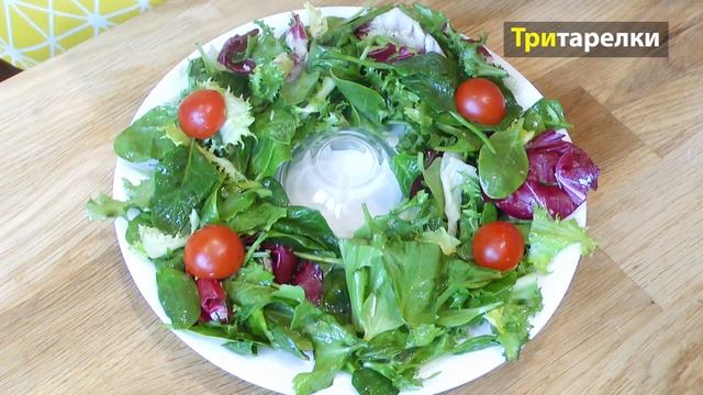 Овощной салат с креветками без майонеза смотреть онлайн