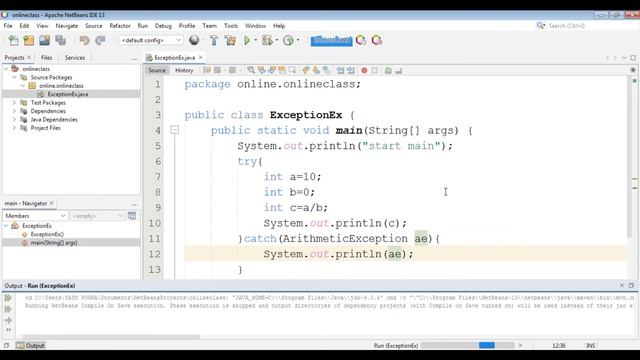 Java try catch block | What is try-catch block in Java | try catch block in java смотреть онлайн