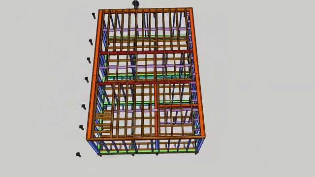 Проект Каркасного дома 7на10 с террасами для согласочвания смотреть онлайн