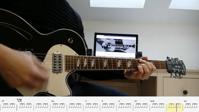 Please Come Home For Christmas - Bon Jovi - Chords & Leadsheet (Guitar: Cort Sunset1) смотреть онлайн