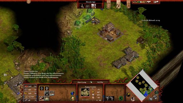 Age of Mythology EX - Mission 3 FROM BELOW | Tale of the Dragon Campaign [HARD/1080p/HD] смотреть онлайн