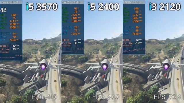 GTA 5 - I5 vs I3 смотреть онлайн