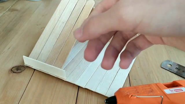 Dondurma çubuğu organizer yapımı / tahta çubuk telefon tutucu yapımı /how to make phone station /dı смотреть онлайн