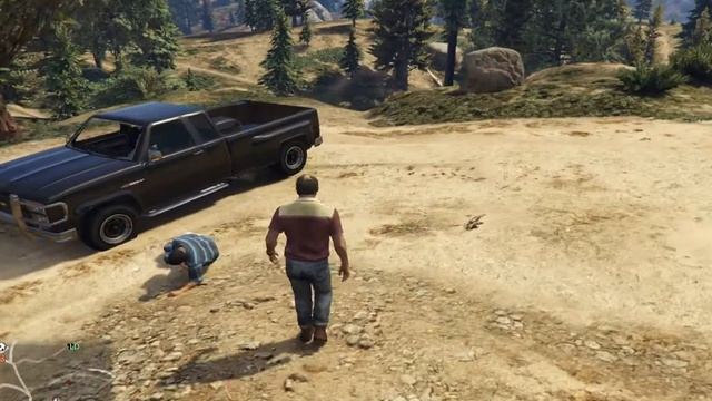 Прохождение Grand Theft Auto V #34 Под откос/ Охота с Клетусом