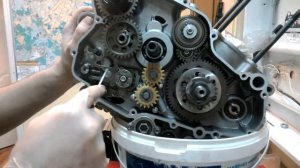 Ремонт коробки передач двигателя zongshen zs177mm, мот bse j5