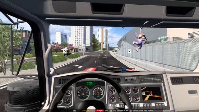 American Truck Simulator Realistic Economy Ep 175 Trying to figure out where to go смотреть онлайн