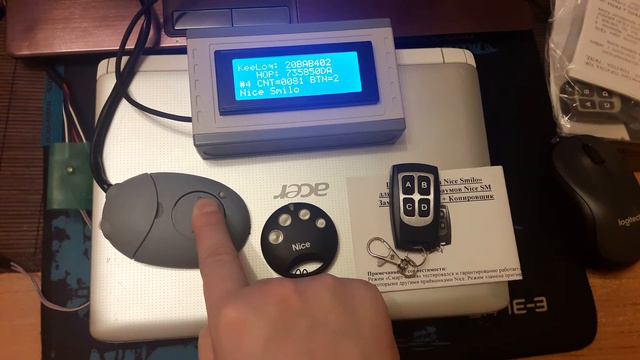 Копируем Nice Smilo с пульта на пульт. ЭКСКЛЮЗИВ! смотреть онлайн