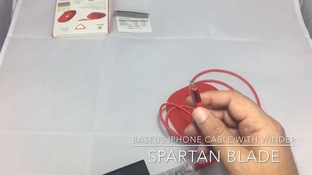 Baseus USB charging Cable For iPhone X 5 6 7 8 iPad Fish Wire Wire Clip Winder Unboxing Aliexpress смотреть онлайн