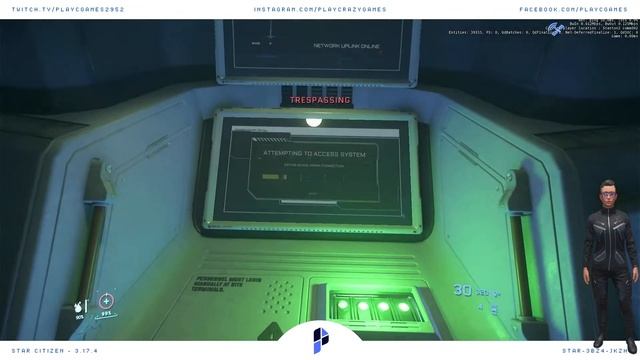 STAR CITIZEN 3.18 - Klescher escape, clean crime stat, steal drug boxes and sale drug boxes - EP162 смотреть онлайн