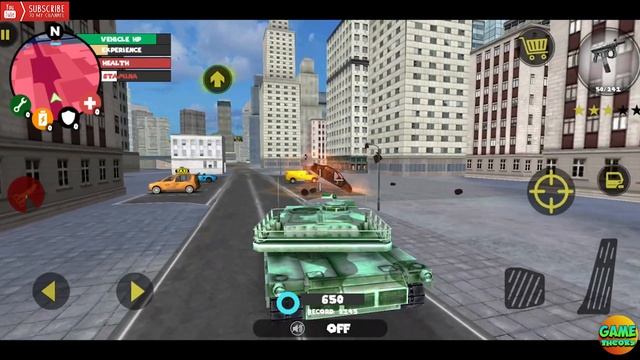 Huge Update Stickman Rope Hero Game I Naxeex I New Gangster City Simulator FHD смотреть онлайн