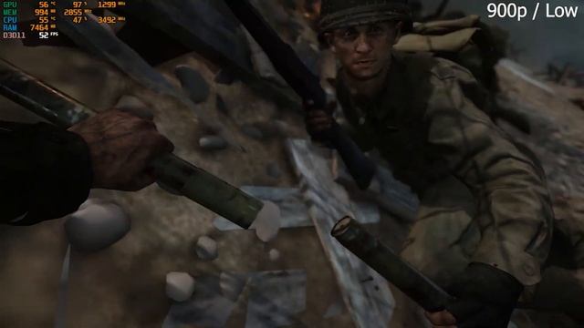 Call of Duty WWII Gameplay on | GTX 750 1GB - i5 3470 | смотреть онлайн
