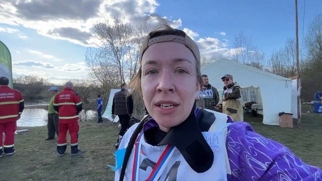 На сапборде 32 км. Полумарафон впервые! Эмоции, новые сухари, плов и первое место. Звенигород смотреть онлайн