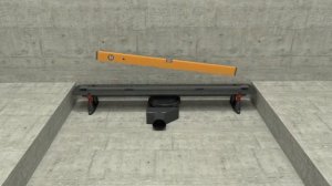 Монтаж душевого лотка Pestan Confluo Premium Slim Line