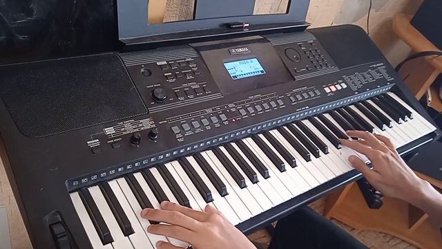 Imperio - Atlantis, на синтезаторе yamaha PSR Е 463 смотреть онлайн