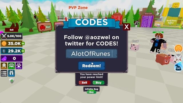 *ALL* NEW UPDATE! CODES* ⚔️ Boss Fighting Simulator [PETS] ROBLOX смотреть онлайн