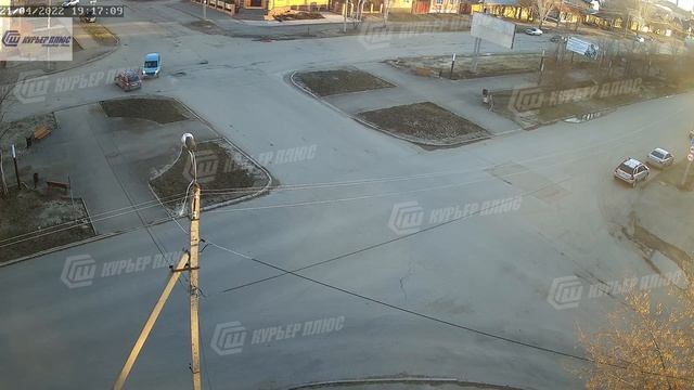 ДТП ул. Свердлова - ул. Спартака, 21.04.2022 г. смотреть онлайн