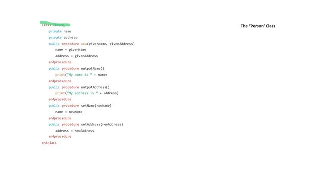 AQA A’Level Object-oriented programming - part 1 смотреть онлайн