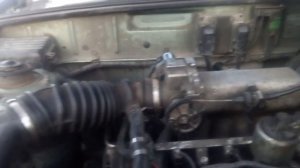 Меняем сальник коленвала на ланосе!!
