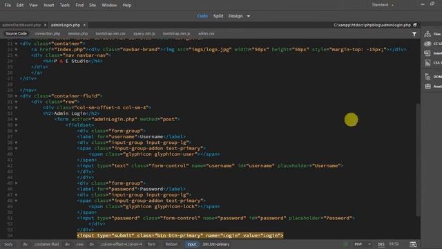 PHP Blog part 30 Designing Admin Login Panel смотреть онлайн