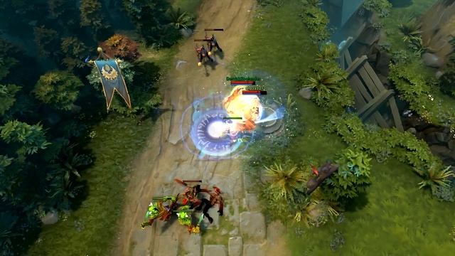 Dota 2 паранормальная активность. Тупой Wraith King/ смышлёный Ursa